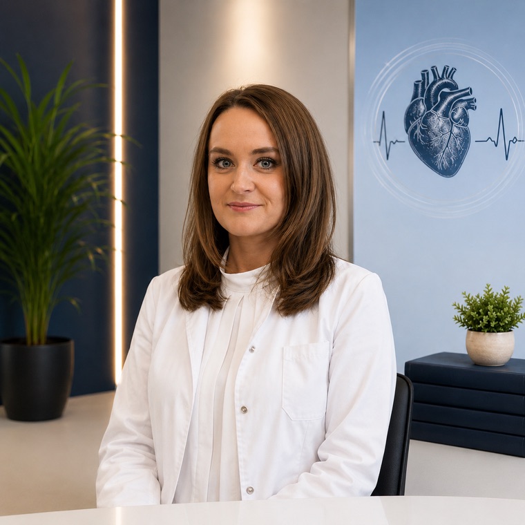 Dr Aleksandra Maksimović, Interna medicina i kardiologija