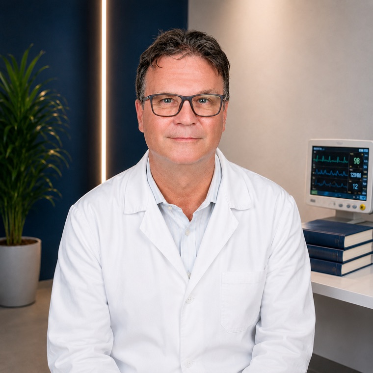 Prof. dr Claus-Georg Krenn, Anesteziologija i intenzivna medicina