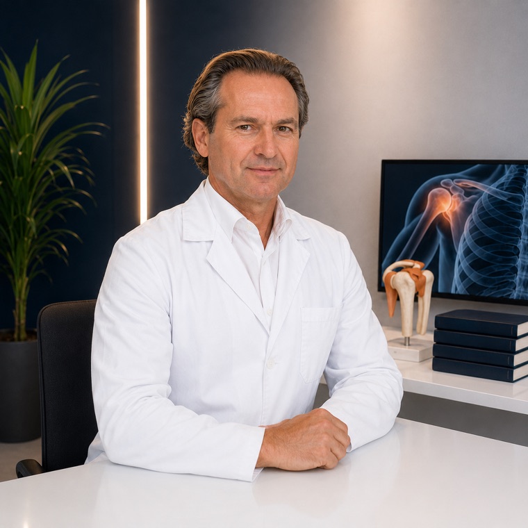 Prof. dr Klaus Schatz, Sportska ortopedija i traumatologija (rame)