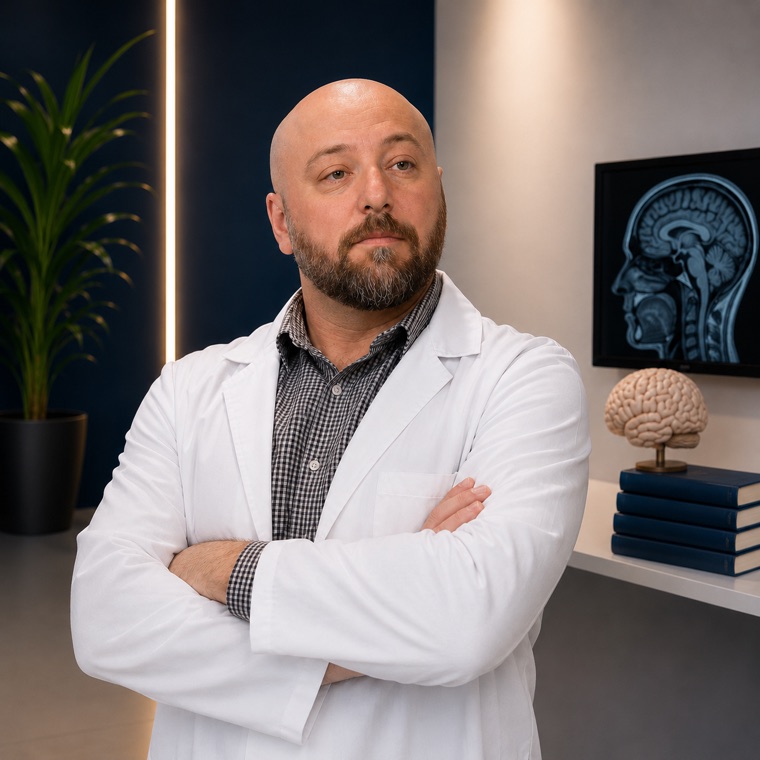 Spec. dr med. Milenko Stanić, Neurohirurgija