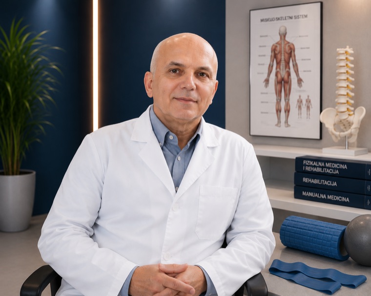 Prim. dr Nenad Milovanović, Fizijatrija i medicina bola