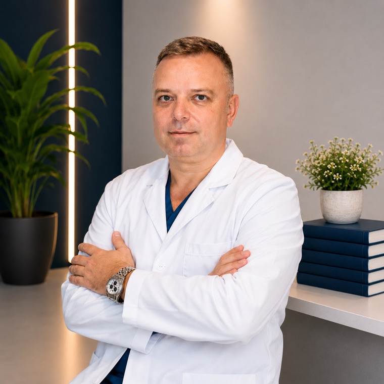 Mr sci. med. dr Nikola Kolarović, Urologija