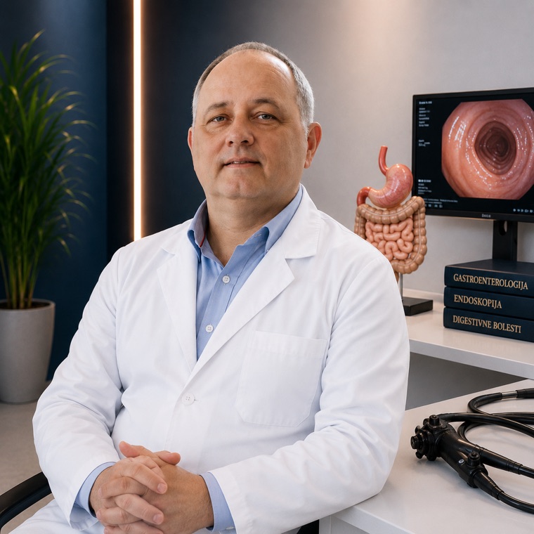Dr Predrag Dugalić, Interna medicina i gastroenterologija